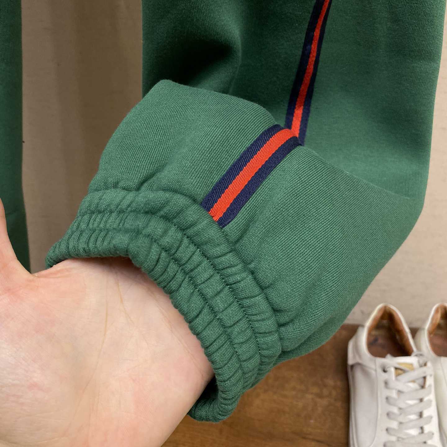 Gucci Cotton Jersey Track Pant With Web - PerfectKickZ