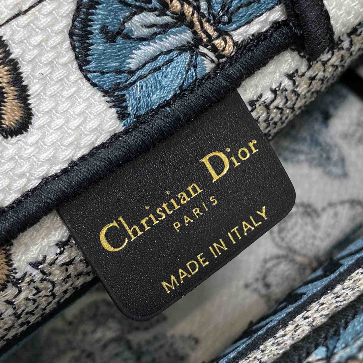 Dior Mini Dior Book Tote With Strap - PerfectKickZ