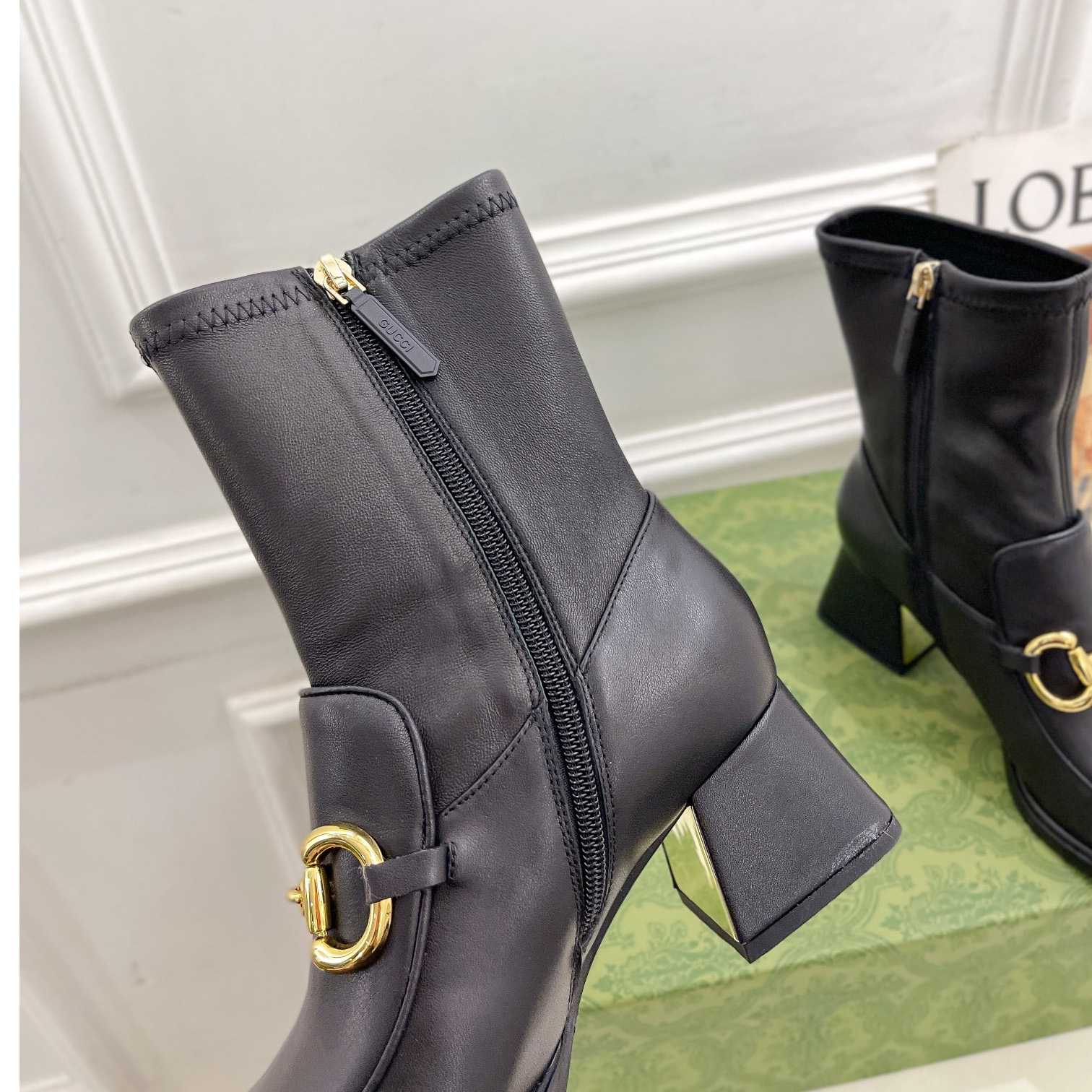 Gucci Women's Boots With Horsebit - PerfectKickZ