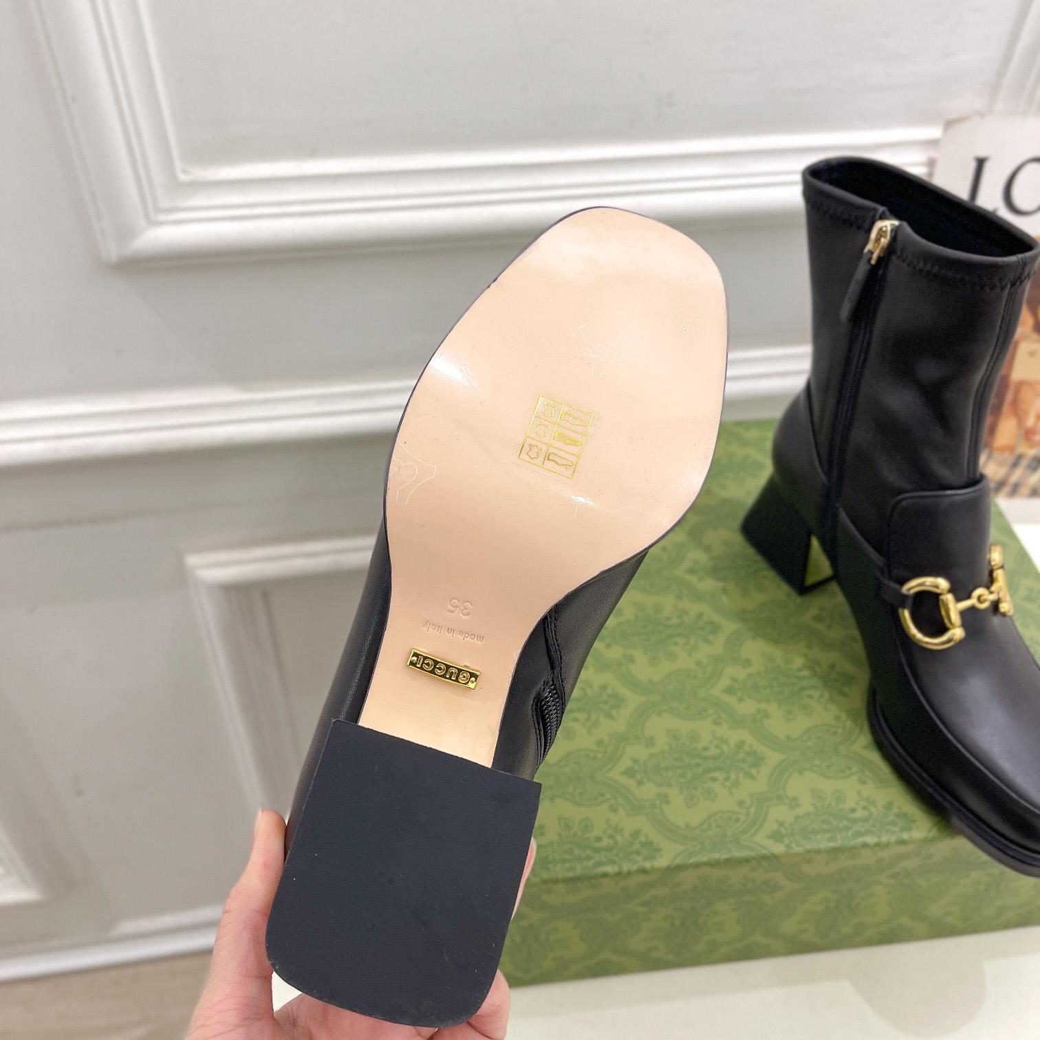 Gucci Women's Boots With Horsebit - PerfectKickZ