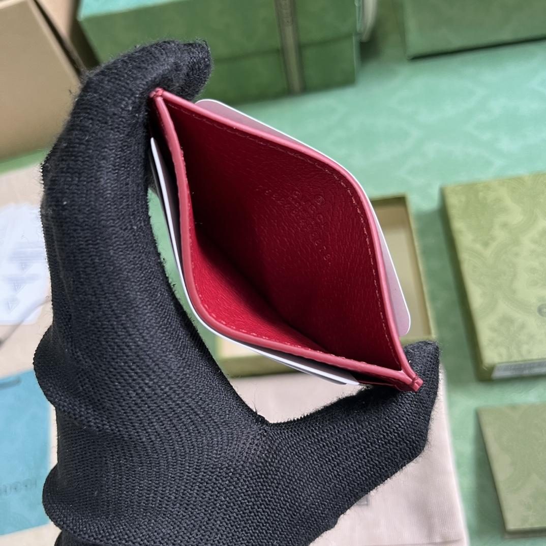 Gucci Card Case With GG Detail - PerfectKickZ