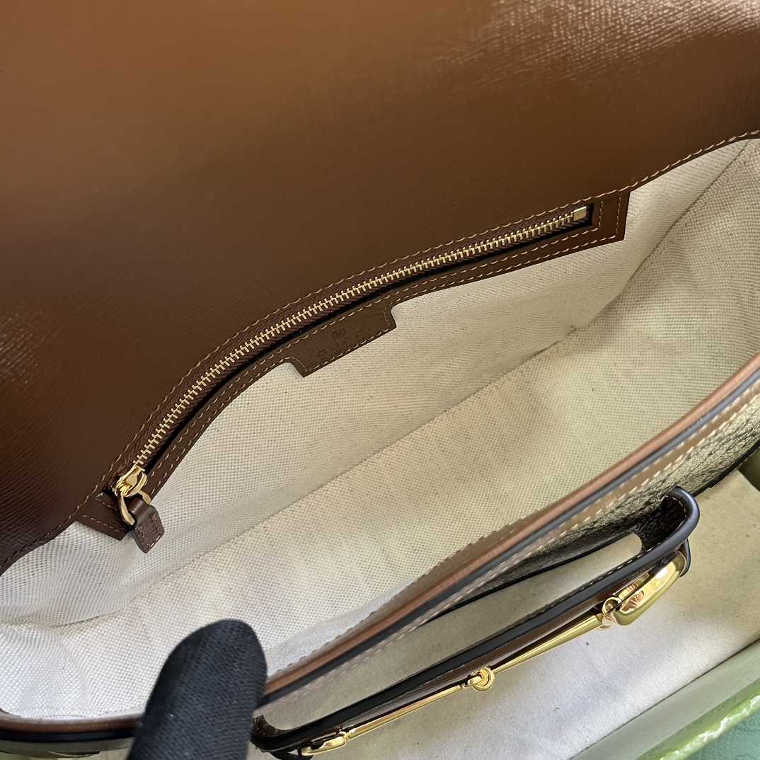 Gucci Horsebit 1955 Small Shoulder Bag - PerfectKickZ