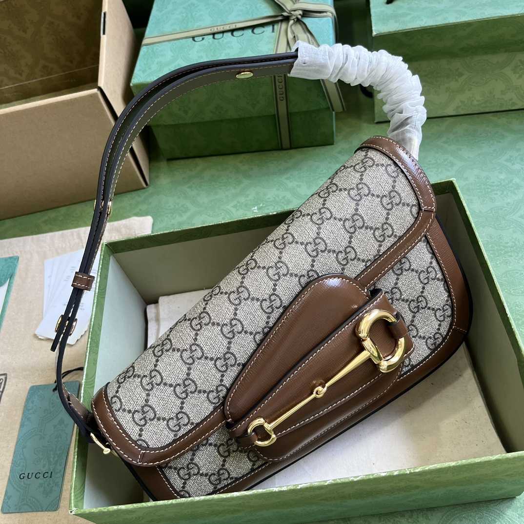 Gucci Horsebit 1955 Small Shoulder Bag - PerfectKickZ