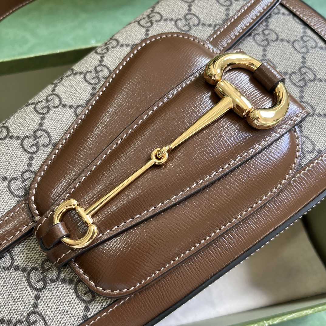 Gucci Horsebit 1955 Small Shoulder Bag - PerfectKickZ