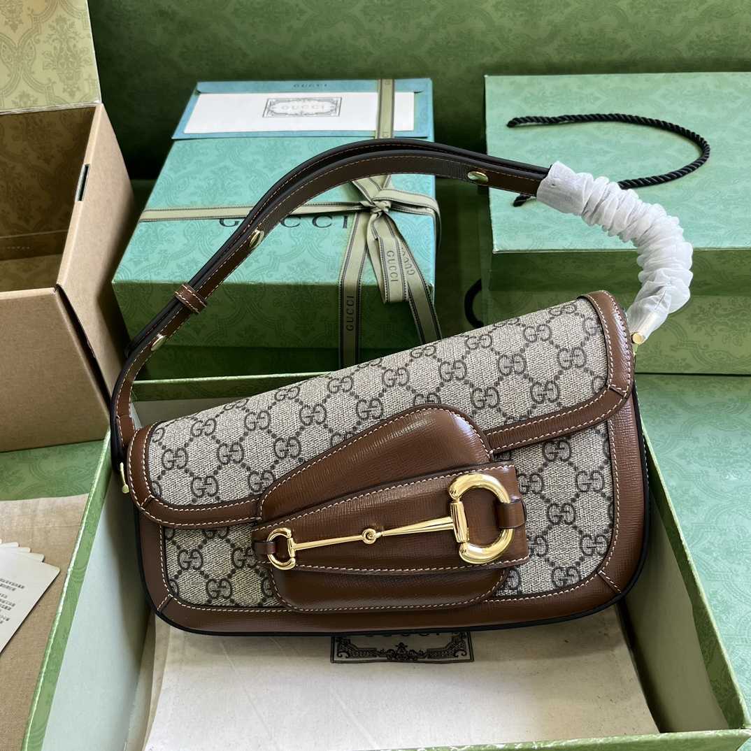 Gucci Horsebit 1955 Small Shoulder Bag - PerfectKickZ
