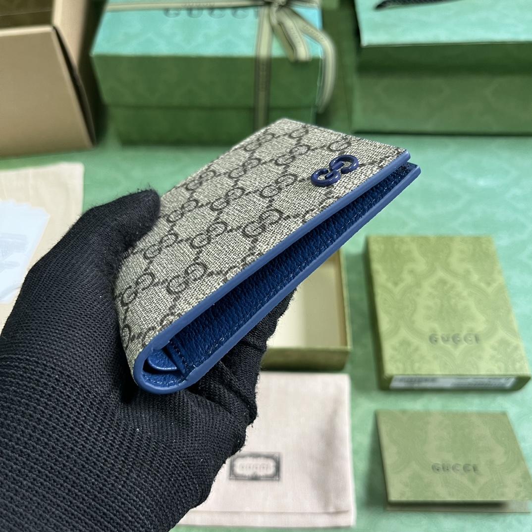 Gucci Wallet With GG Detail - PerfectKickZ