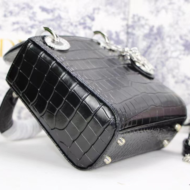 Dior Alligator Mini Lady Dior Bag (17-15-7cm) - PerfectKickZ