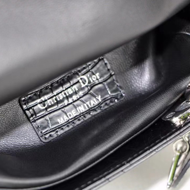 Dior Alligator Mini Lady Dior Bag (17-15-7cm) - PerfectKickZ