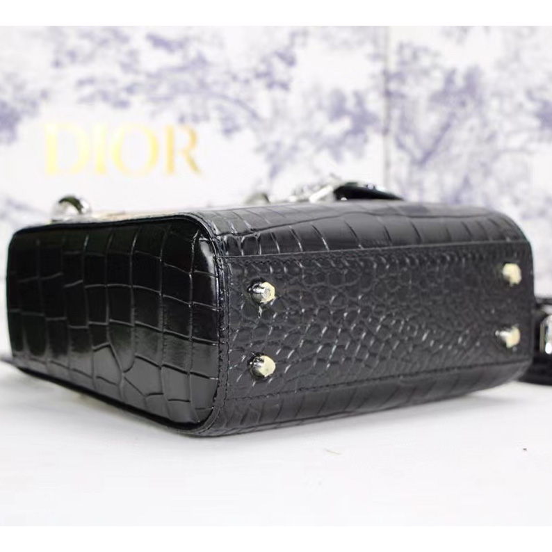 Dior Alligator Mini Lady Dior Bag (17-15-7cm) - PerfectKickZ