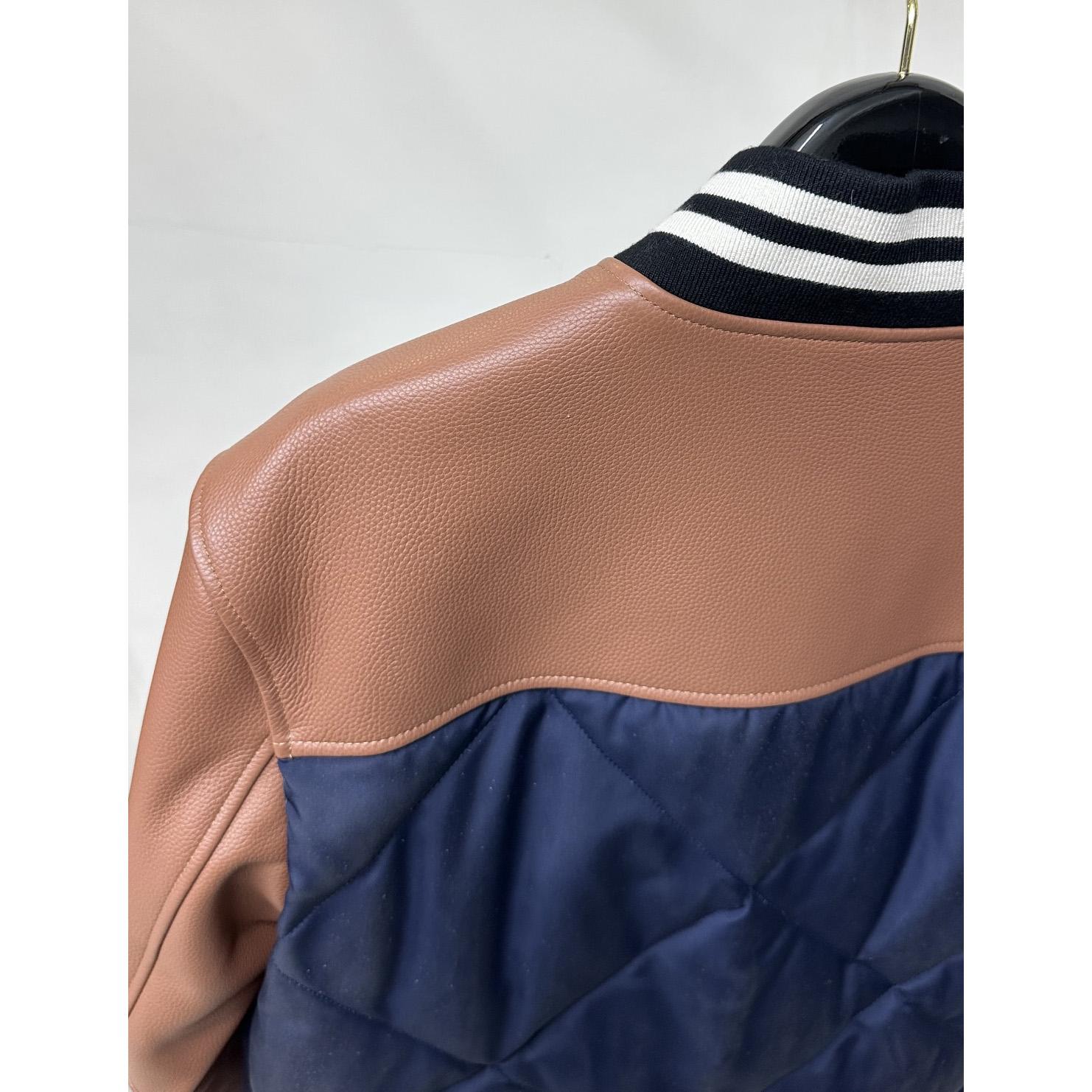 Versace Chest Logo-patch Detail Bomber Jacket - PerfectKickZ