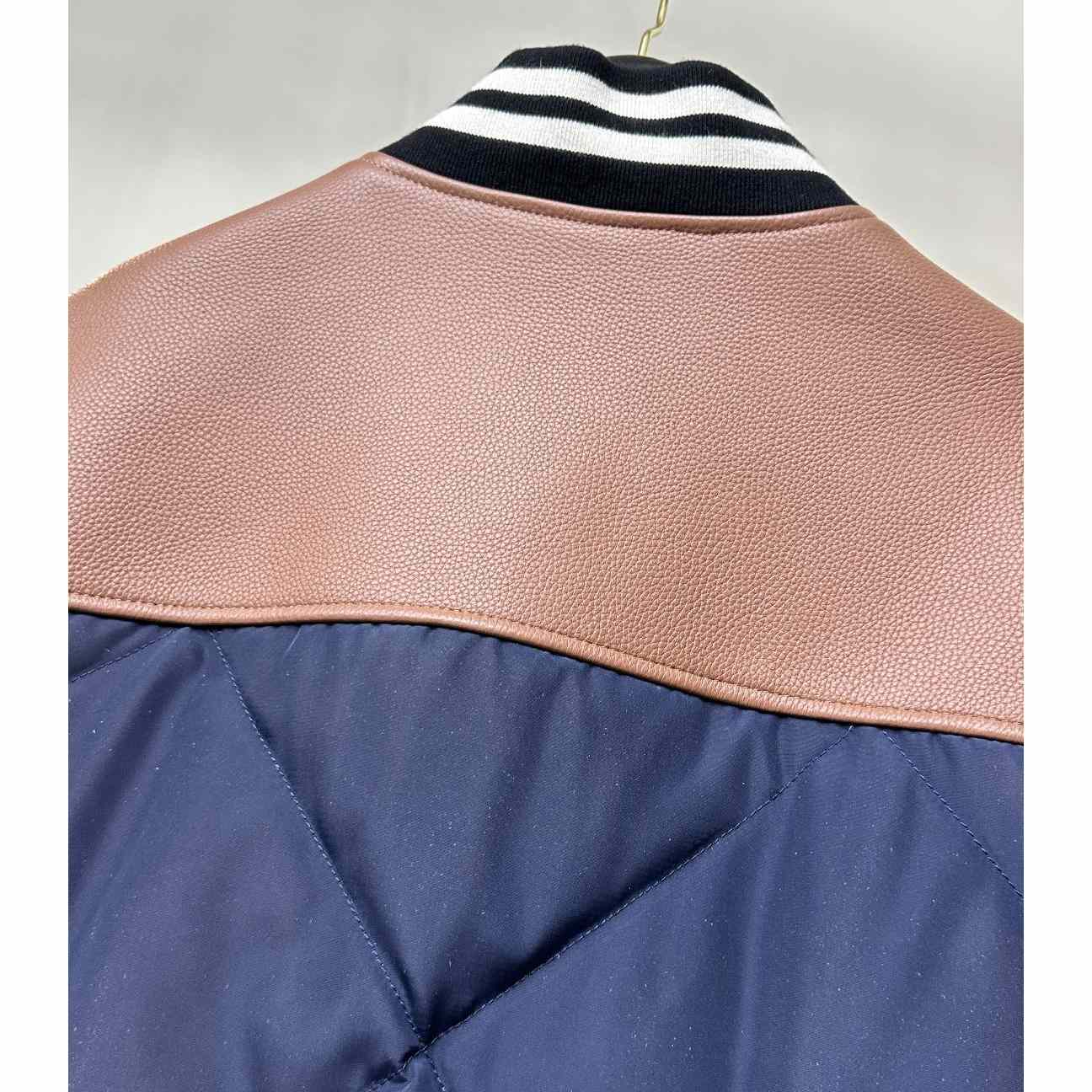 Versace Chest Logo-patch Detail Bomber Jacket - PerfectKickZ