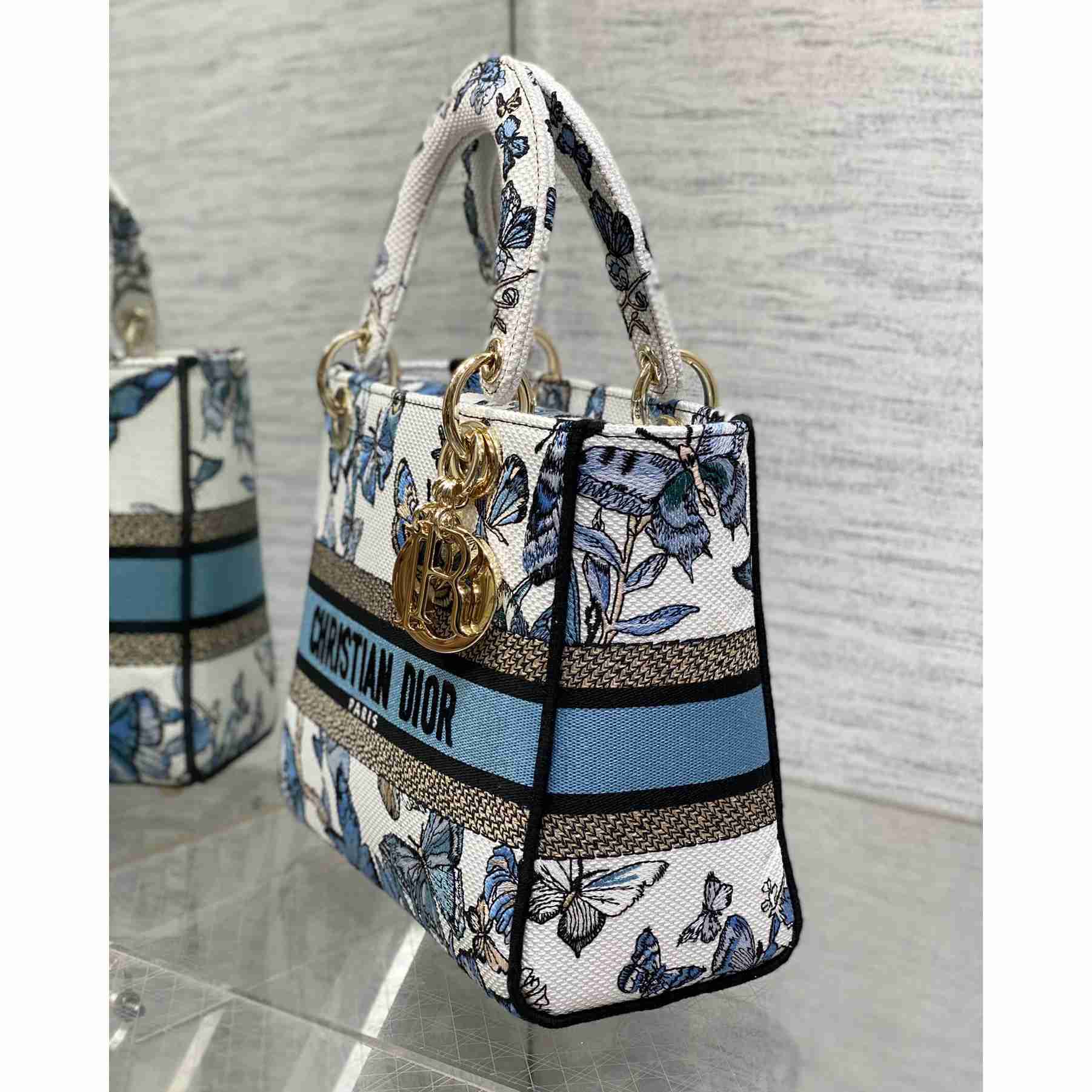 Dior Medium Lady D-lite Bag - PerfectKickZ