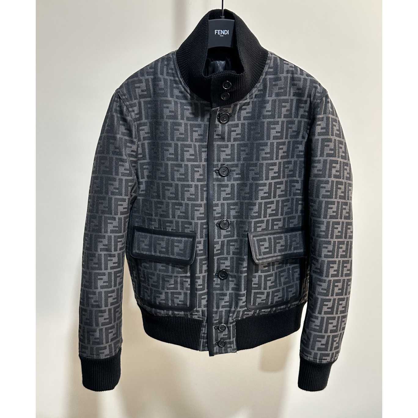 Fendi FF Jacquard Fabric Jacket - PerfectKickZ