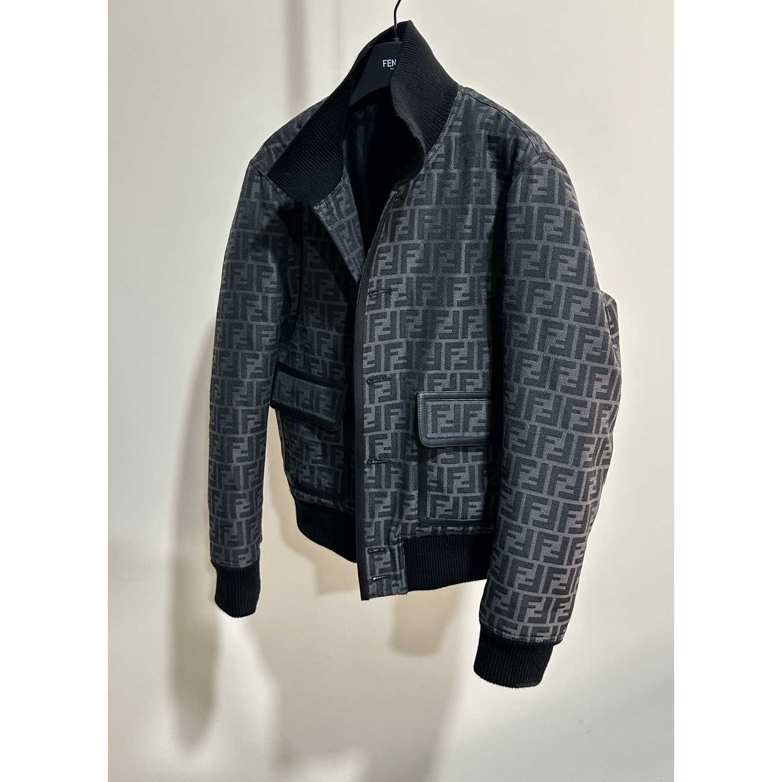 Fendi FF Jacquard Fabric Jacket - 