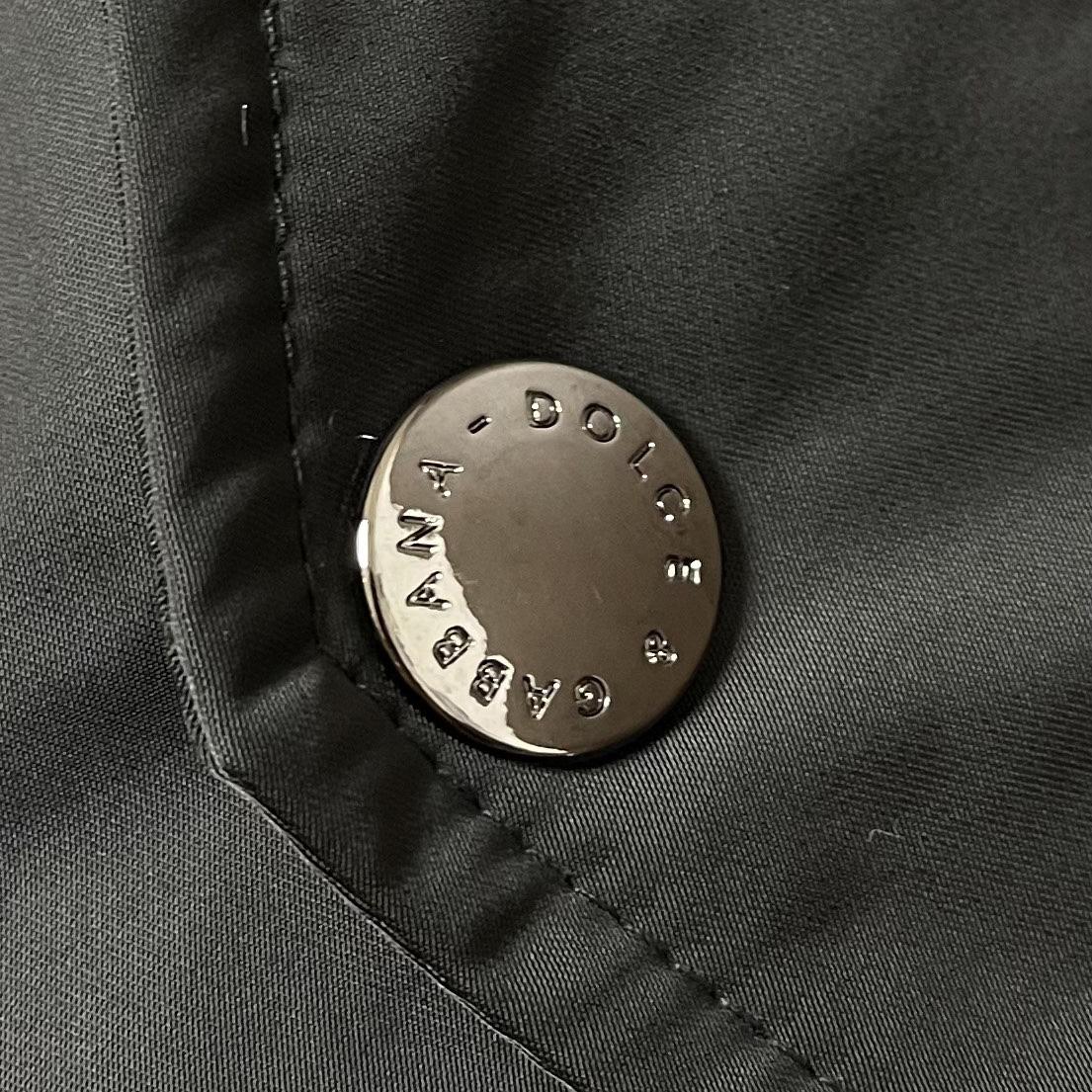 Dolce & Gabbana Satin Jacket With Embroidered Dg Patch - PerfectKickZ