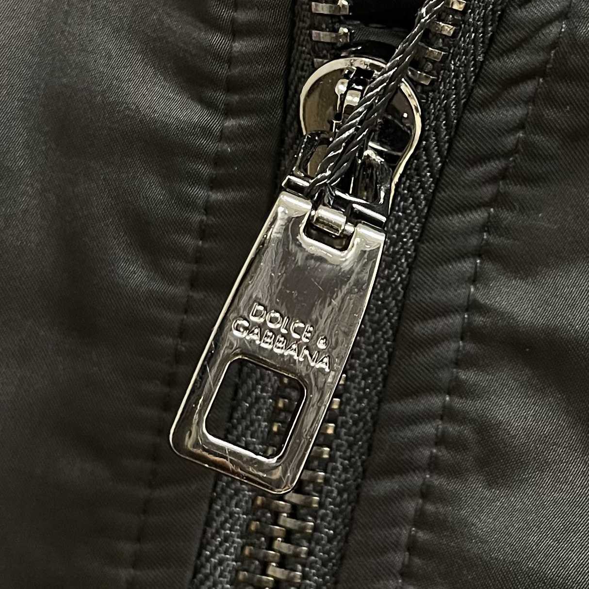 Dolce & Gabbana Satin Jacket With Embroidered Dg Patch - PerfectKickZ