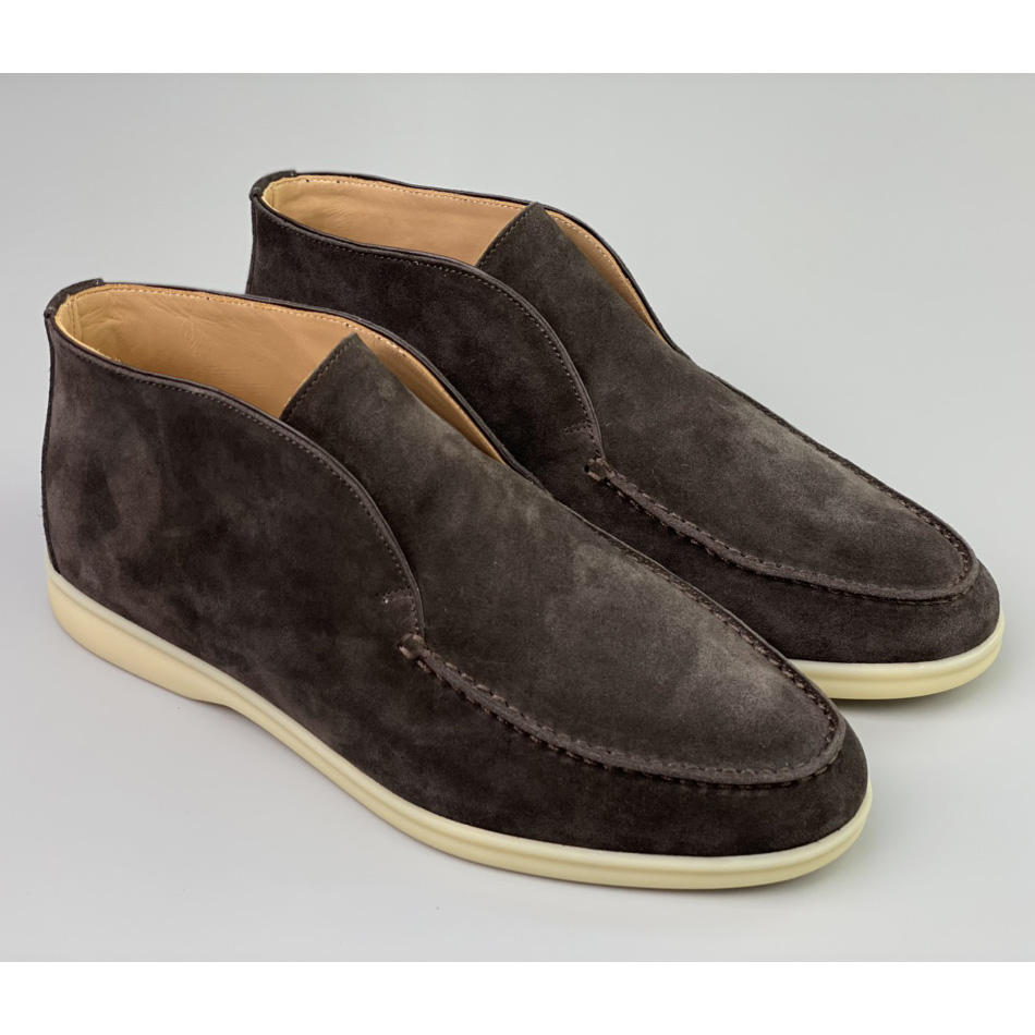 Loro Piana White Sole Summer Walk Loafers - PerfectKickZ