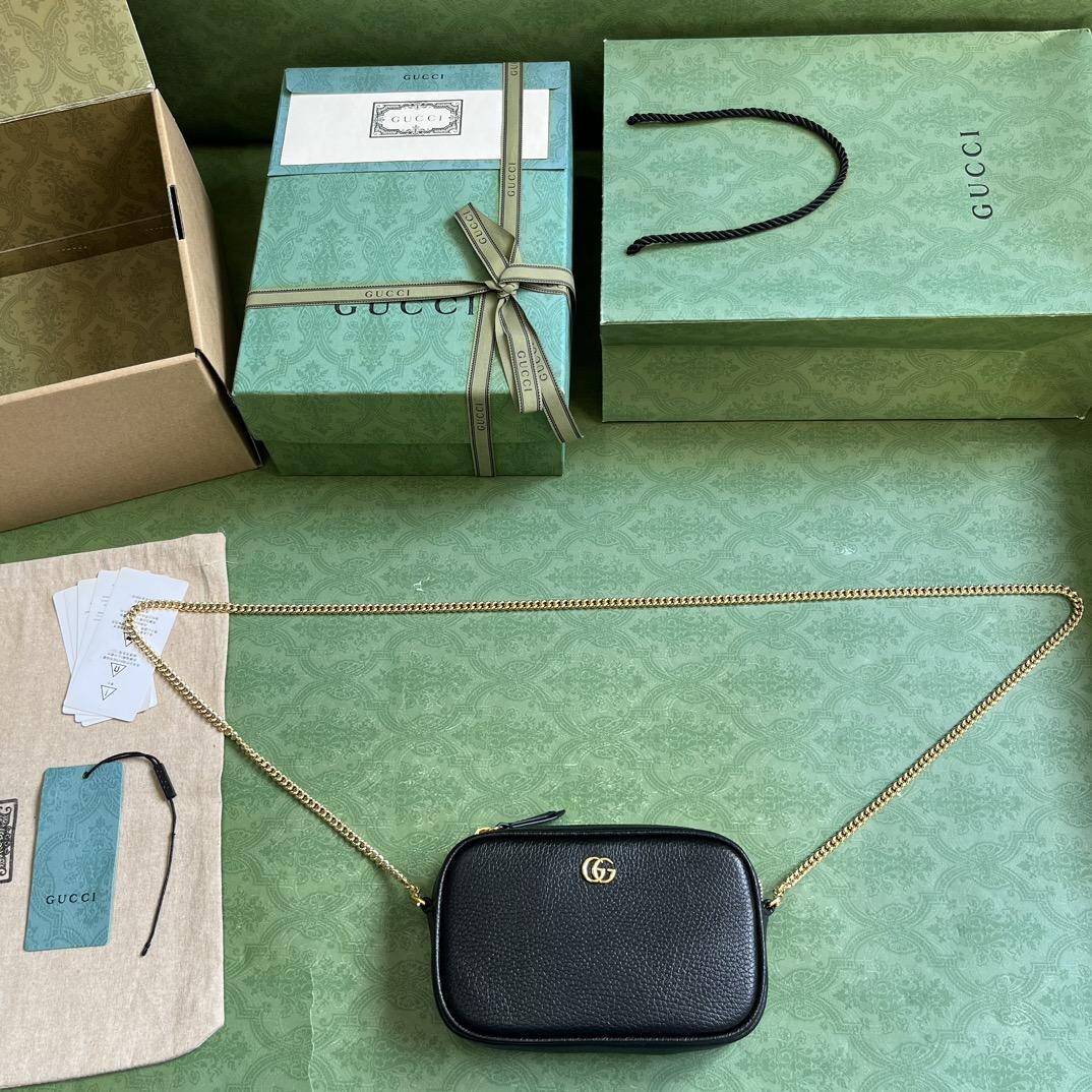 Gucci GG Marmont Mini Shoulder Bag (11x 18.5x 4cm) - PerfectKickZ