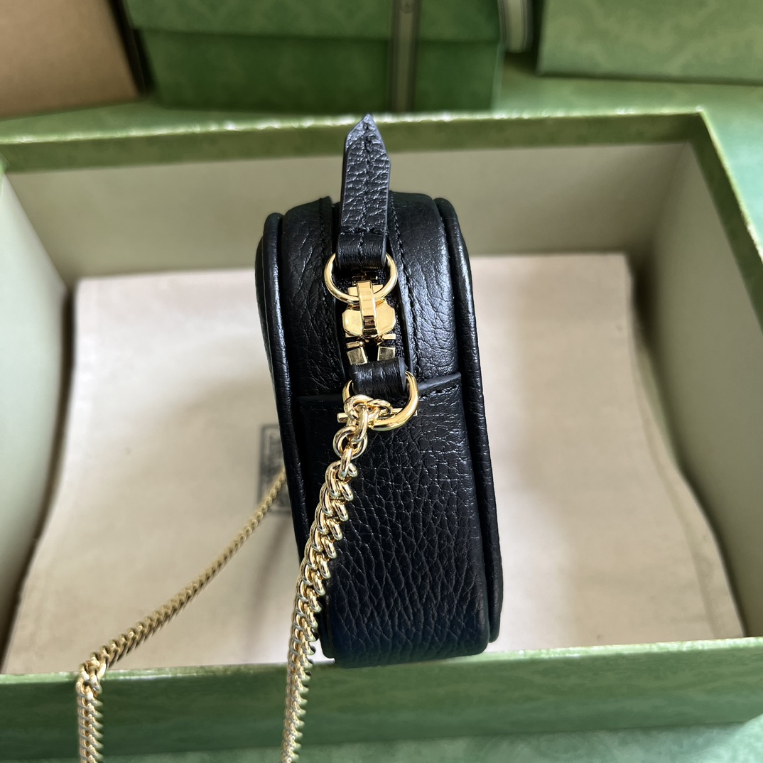 Gucci GG Marmont Mini Shoulder Bag (11x 18.5x 4cm) - PerfectKickZ
