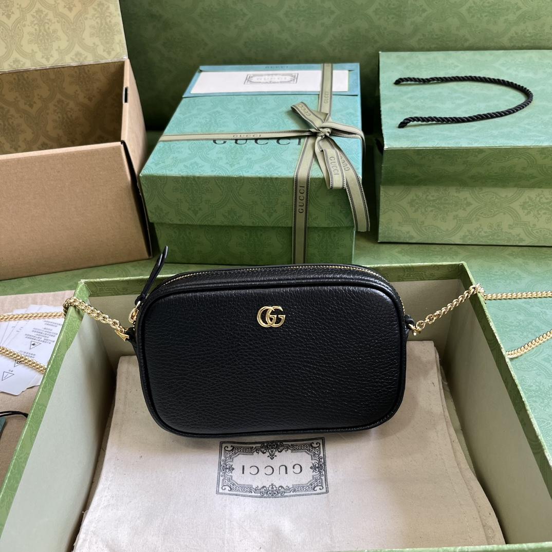 Gucci GG Marmont Mini Shoulder Bag (11x 18.5x 4cm) - PerfectKickZ