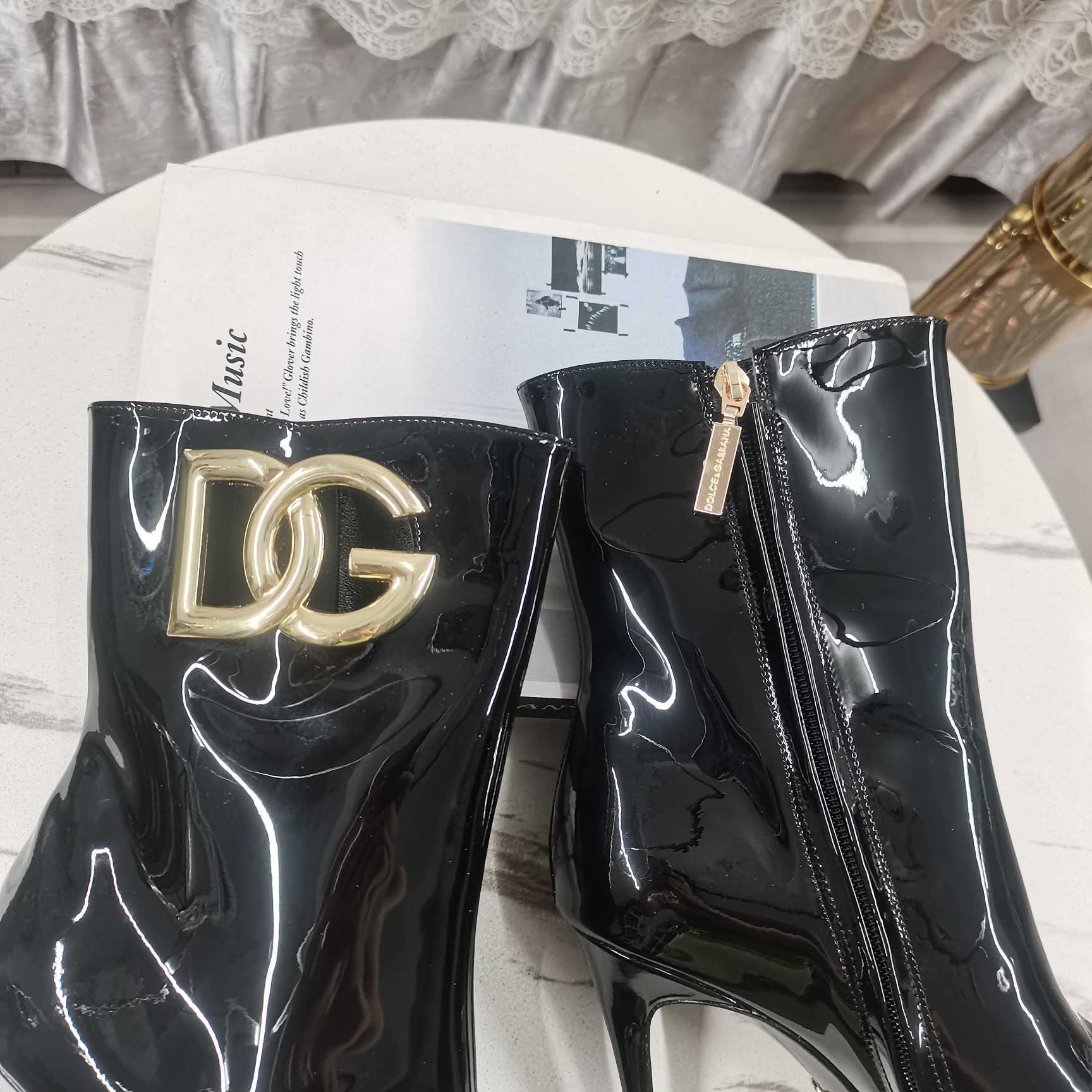 Dolce & Gabbana Calfskin Ankle Boots - PerfectKickZ