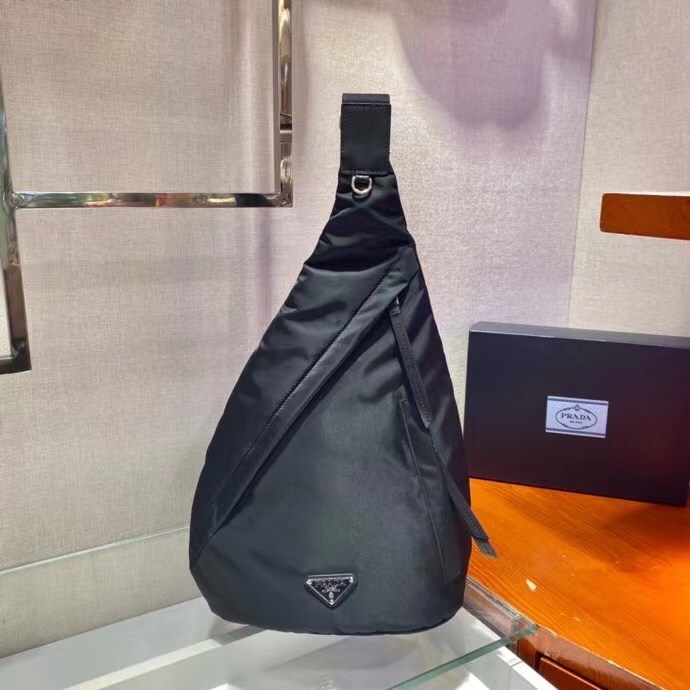 Prada Re-Nylon And Leather Backpack - PerfectKickZ