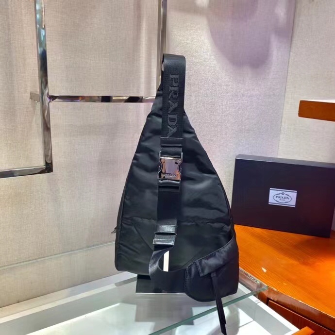 Prada Re-Nylon And Leather Backpack - 
