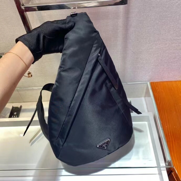 Prada Re-Nylon And Leather Backpack - 