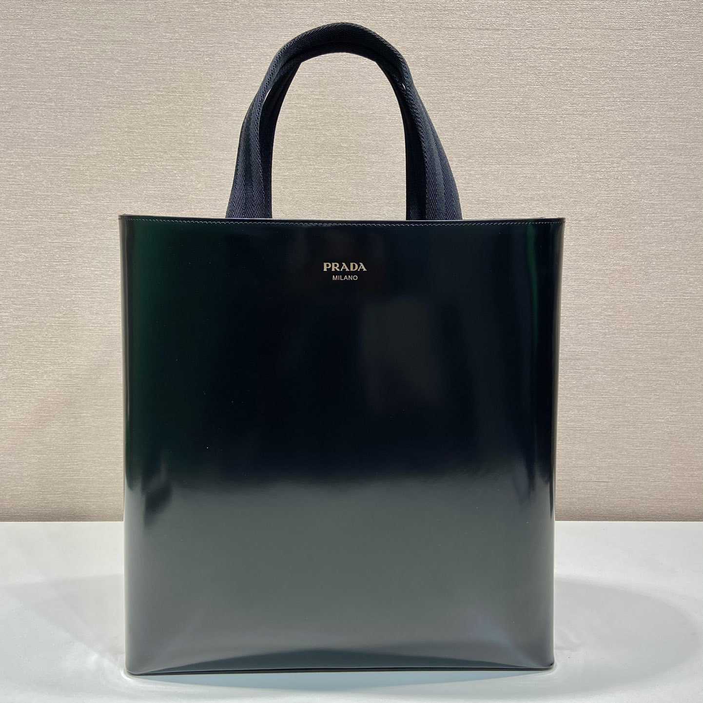 Prada Brushed Leather Tote With Water Bottle - PerfectKickZ