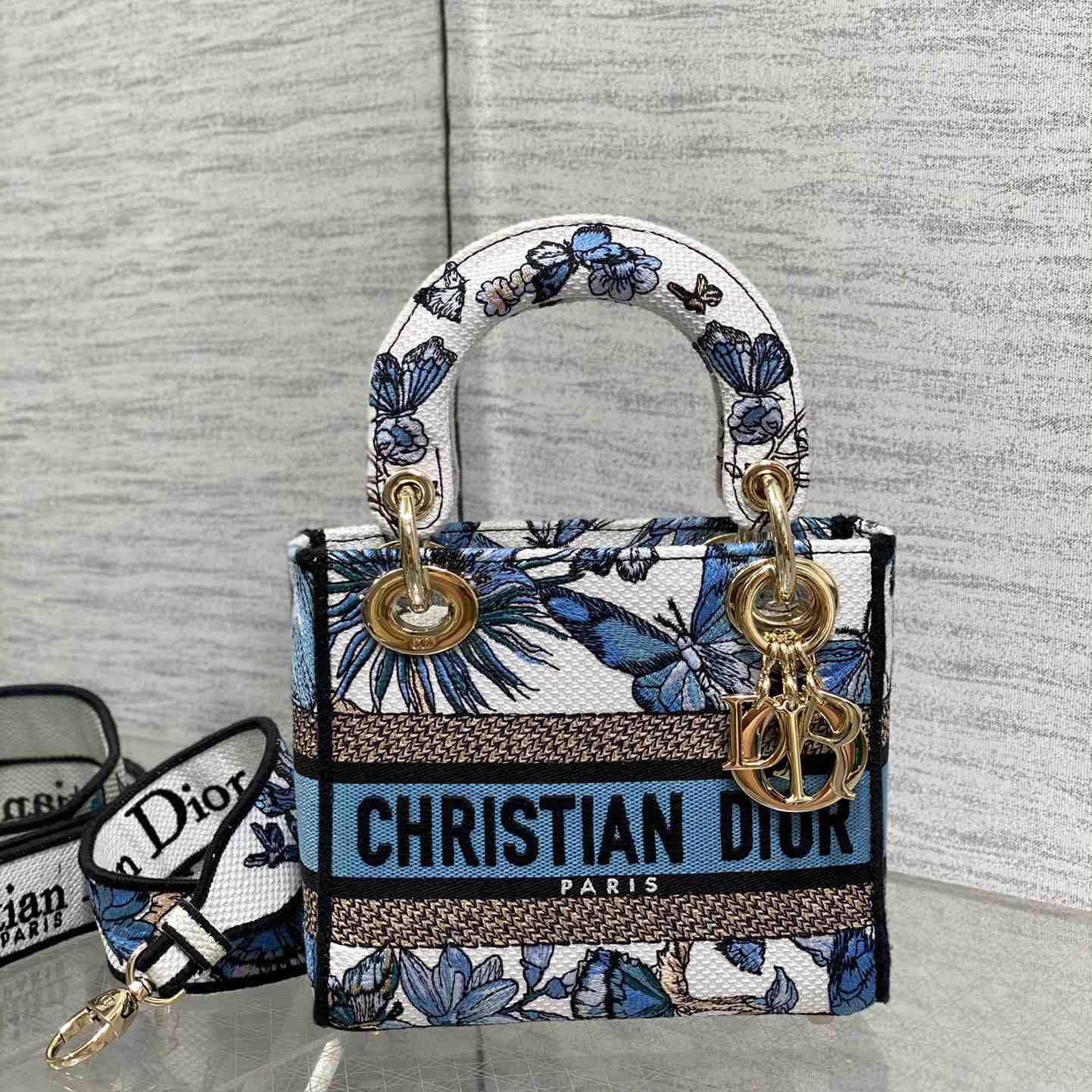 Dior Mini Lady D-lite Bag - PerfectKickZ