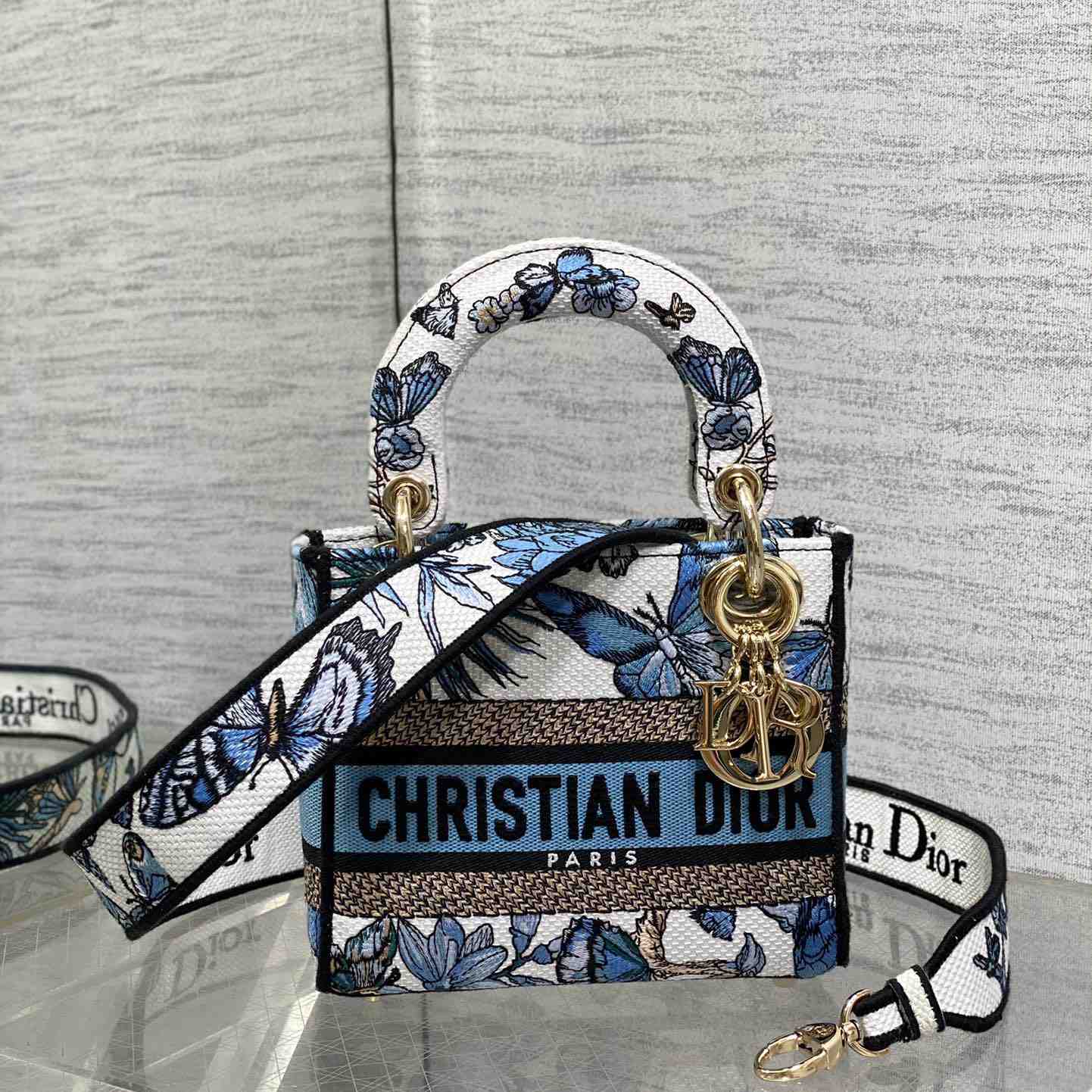 Dior Mini Lady D-lite Bag - PerfectKickZ