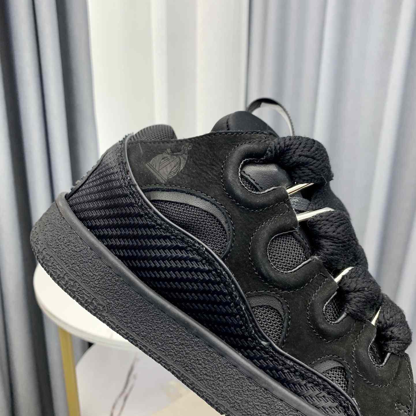 Lanvin Low-top Curb Zig Zag-laces Sneakers - PerfectKickZ
