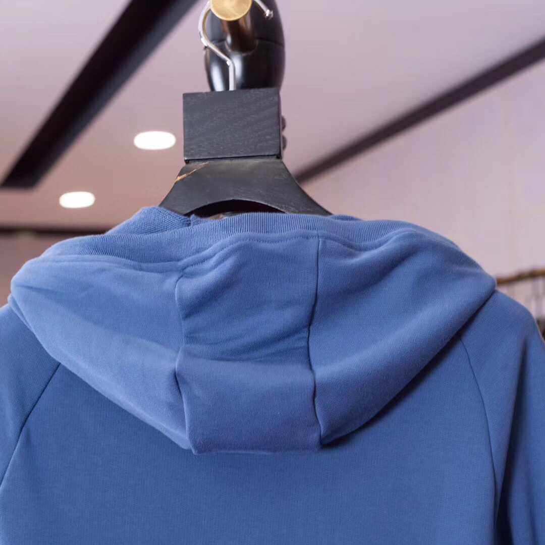 Thom Browne 4-Bar Zip-Up Cotton Hoodie - PerfectKickZ