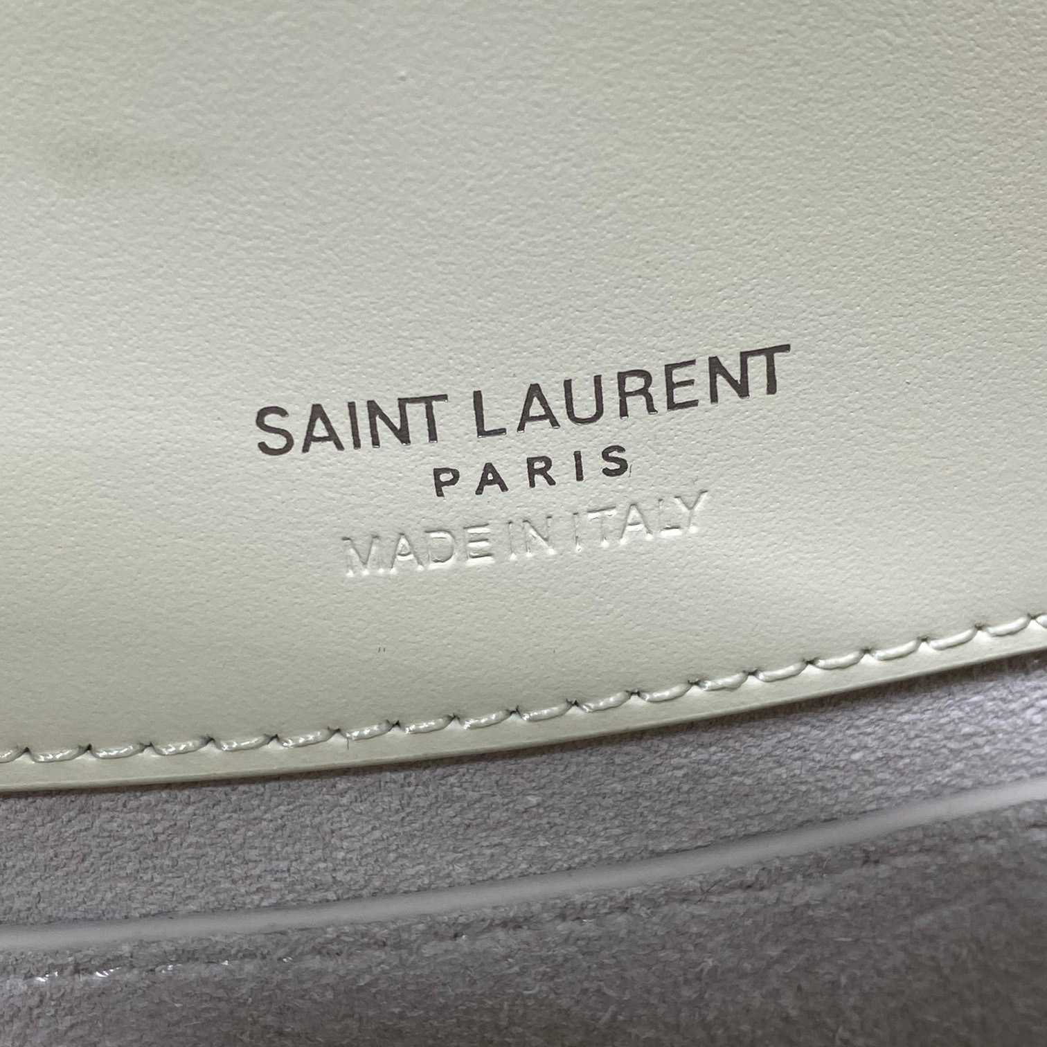Saint Laurent Le 37 Small In Shiny Leather - PerfectKickZ