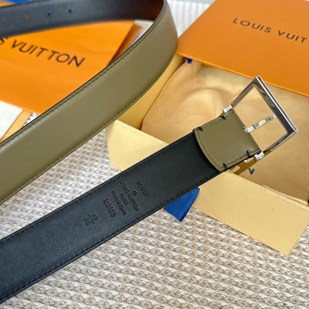 Louis Vuitton LV Skyline 35mm Belt - PerfectKickZ