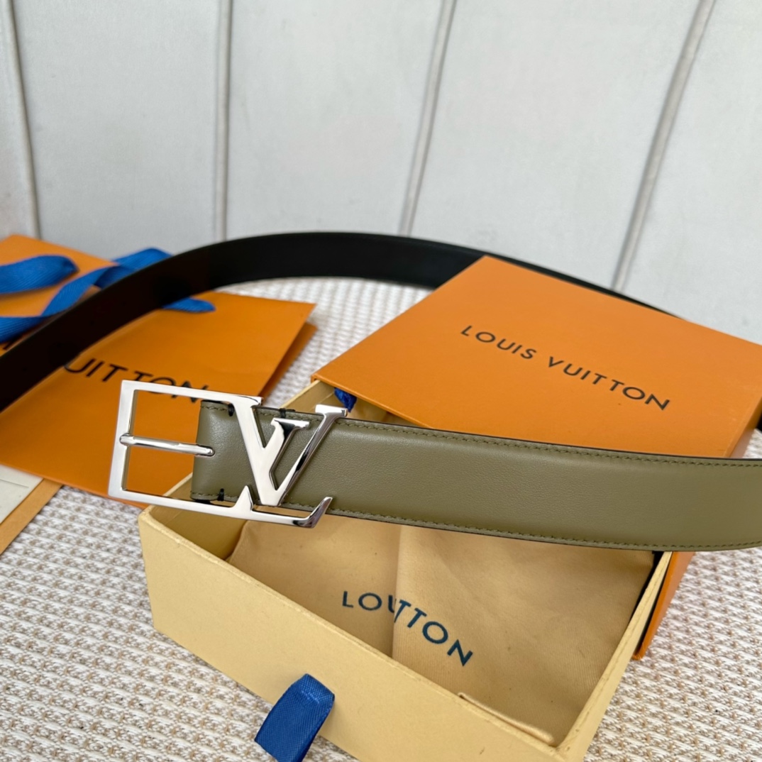 Louis Vuitton LV Skyline 35mm Belt - PerfectKickZ