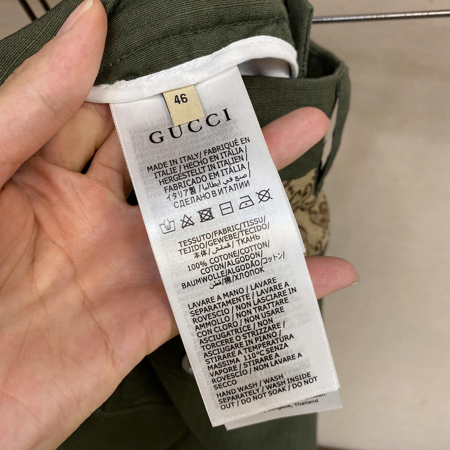 Gucci Cotton Cargo Trouser - PerfectKickZ
