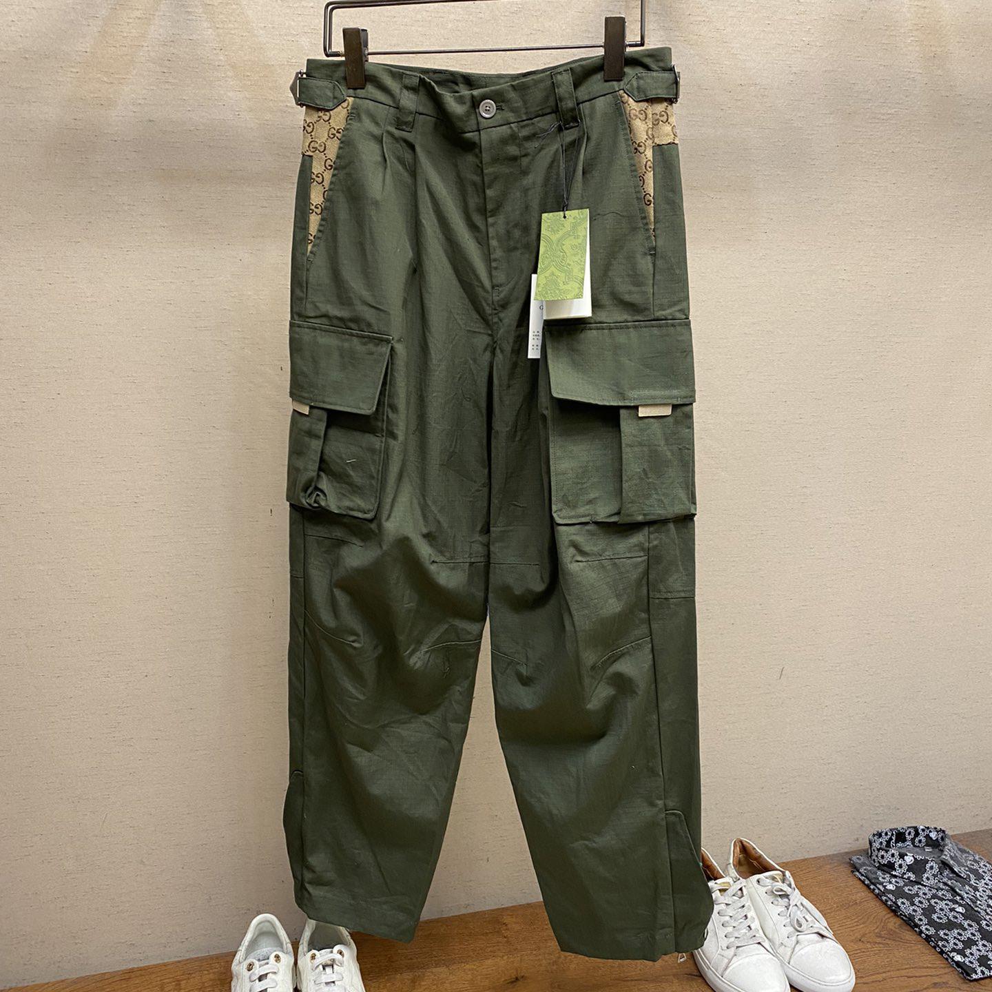 Gucci Cotton Cargo Trouser - PerfectKickZ
