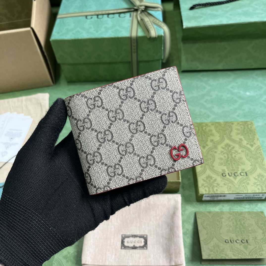 Gucci Wallet With GG Detail - PerfectKickZ