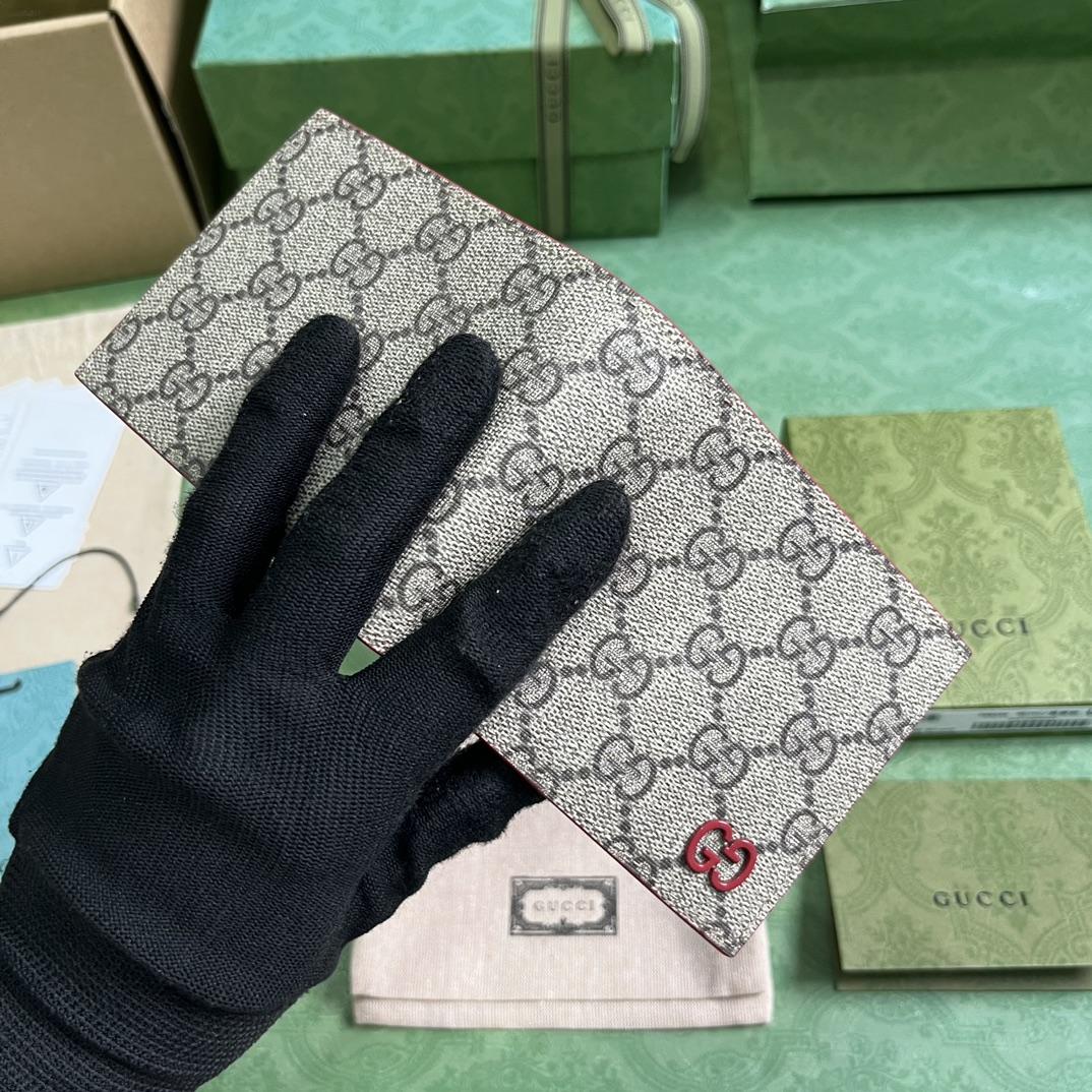 Gucci Wallet With GG Detail - PerfectKickZ