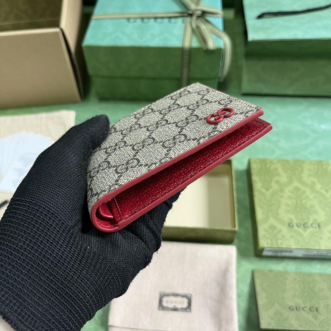 Gucci Wallet With GG Detail - PerfectKickZ