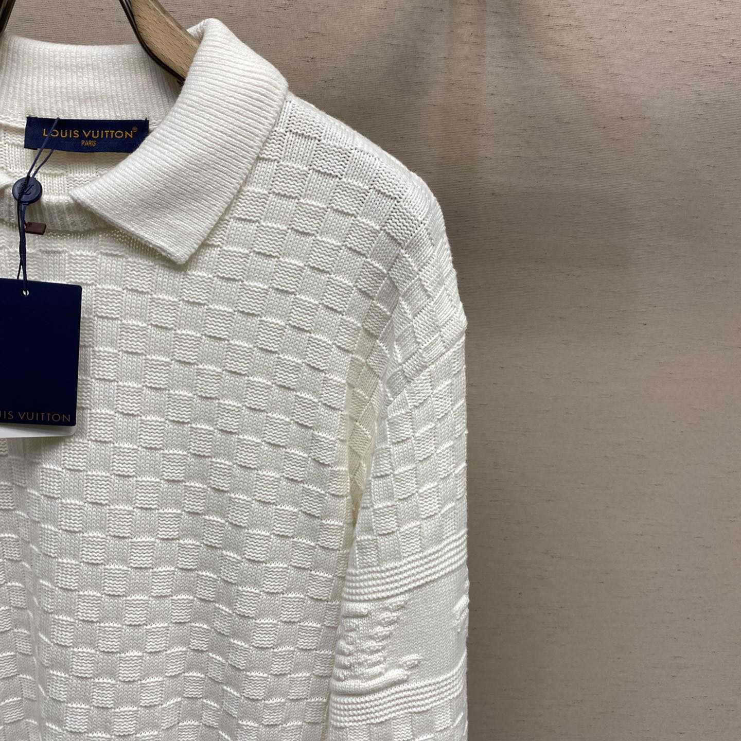 Louis Vuitton Lv Damier Wool Blend Pullover     - PerfectKickZ