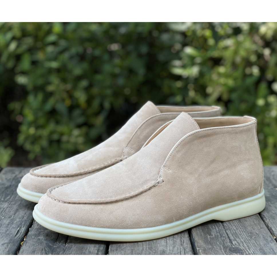 Loro Piana White Sole Summer Walk Loafers - PerfectKickZ