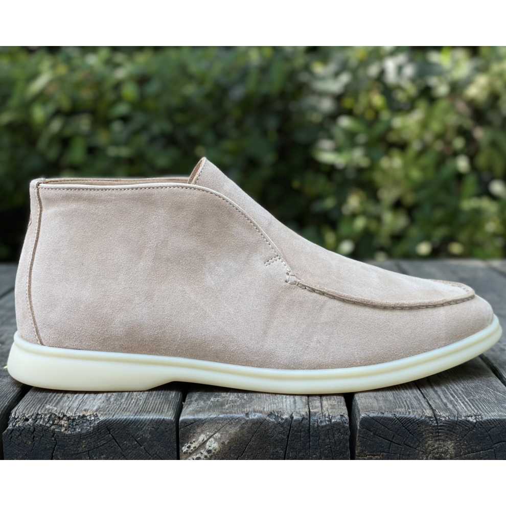 Loro Piana White Sole Summer Walk Loafers - PerfectKickZ
