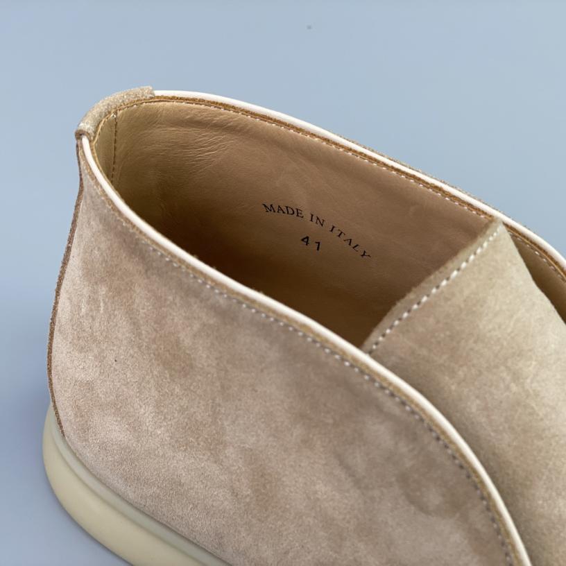 Loro Piana White Sole Summer Walk Loafers - PerfectKickZ