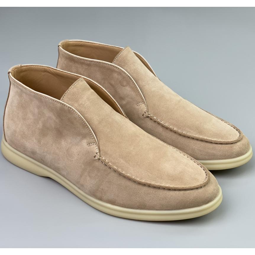 Loro Piana White Sole Summer Walk Loafers - PerfectKickZ
