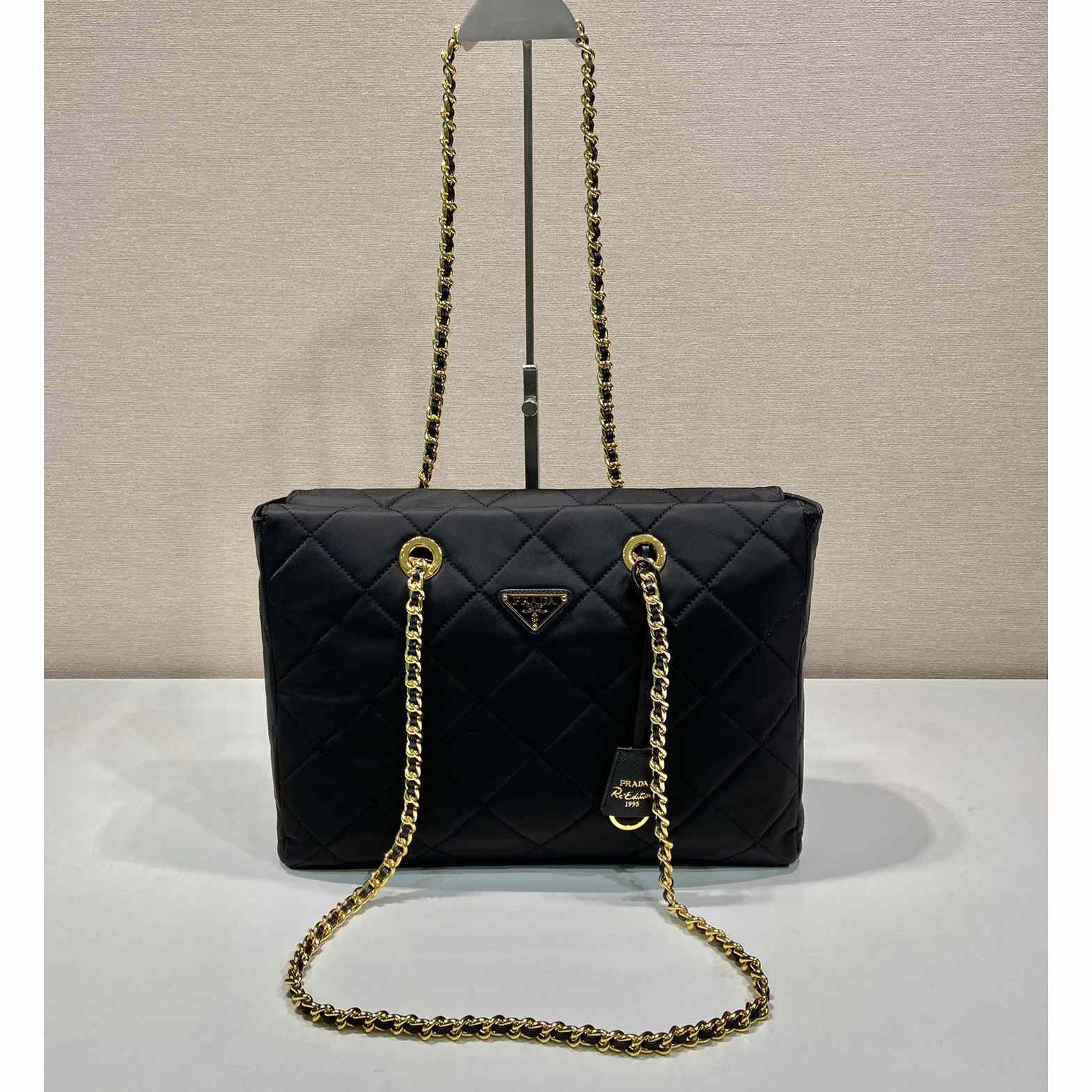 Prada Re-Edition 1995 Chaine Large Re-Nylon Bag - PerfectKickZ