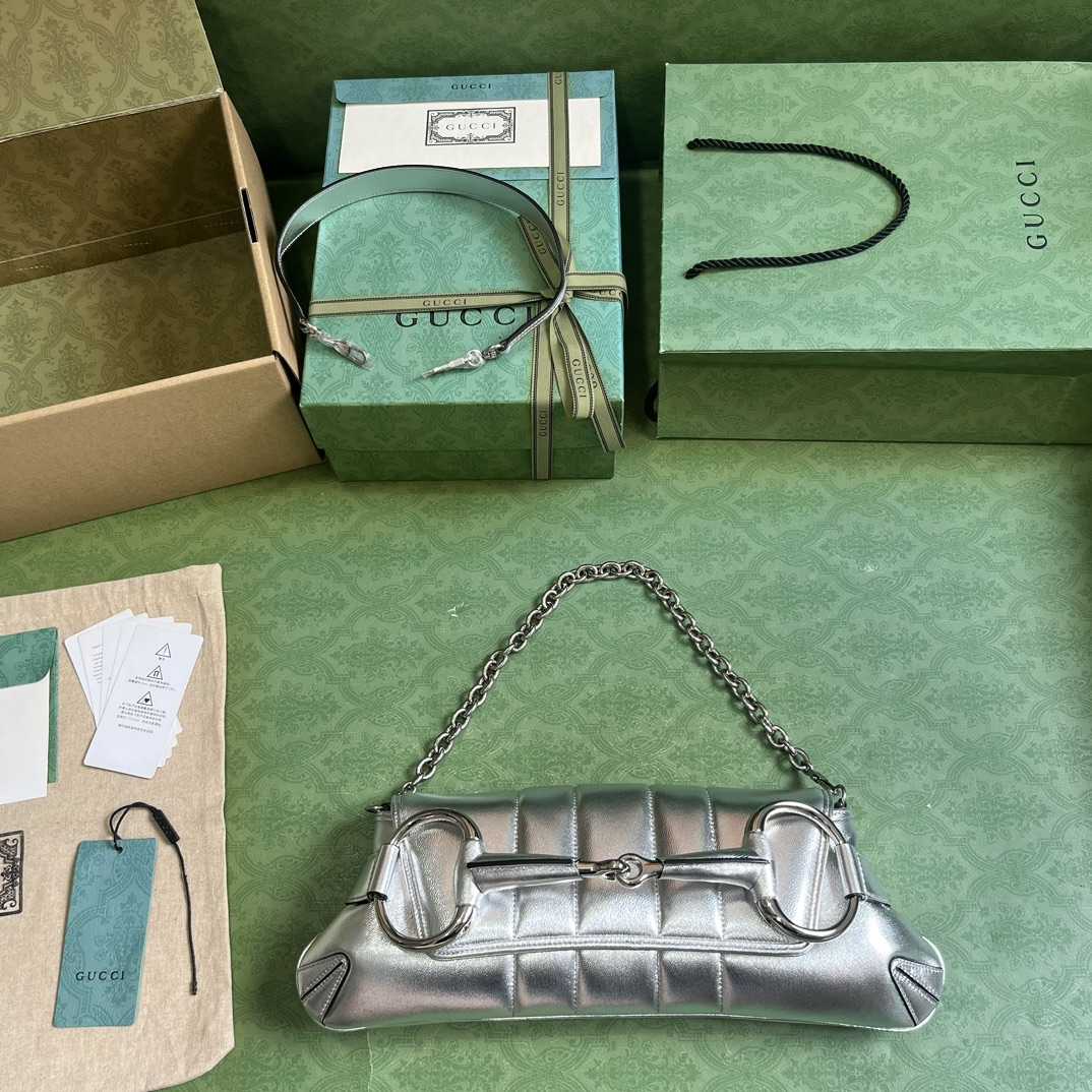 Gucci Horsebit Chain Medium Shoulder Bag (38x 15x 16cm) - PerfectKickZ