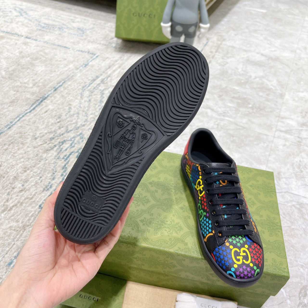 Gucci GG Psychedelic Ace Sneaker - PerfectKickZ