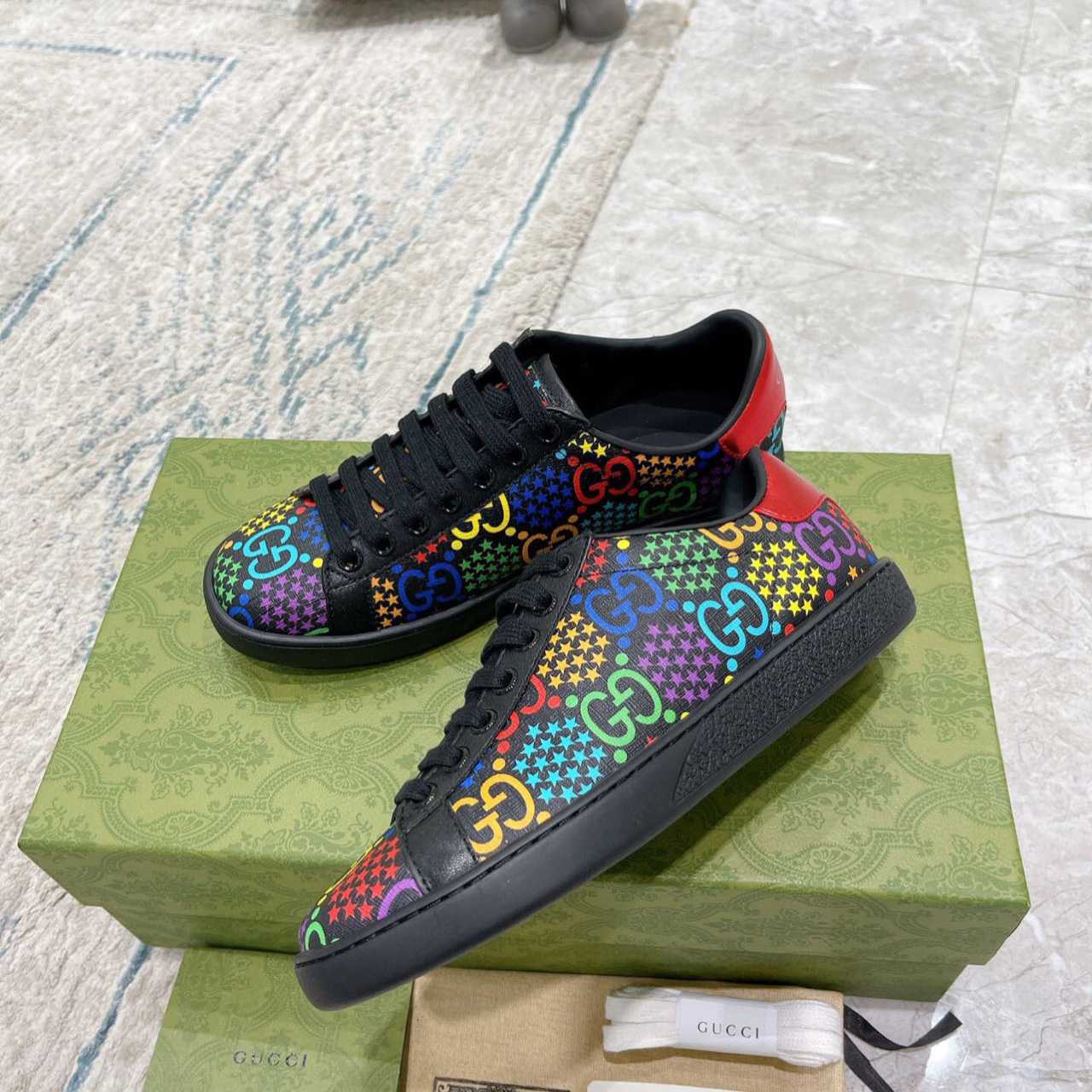 Gucci GG Psychedelic Ace Sneaker - PerfectKickZ